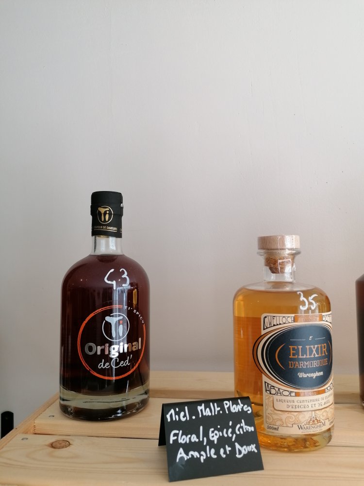 Elixir d' Armorique recette centenaire - Vente de spiritueux à Nantes